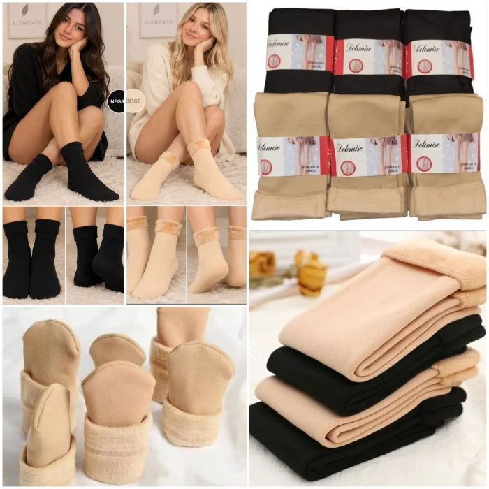 (art:92539) Medias C/peluche por Dentro