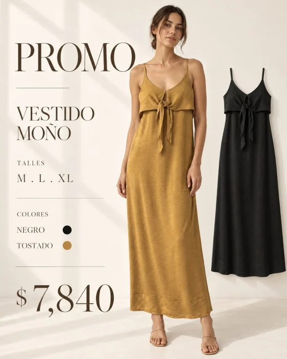 Vestido Moño