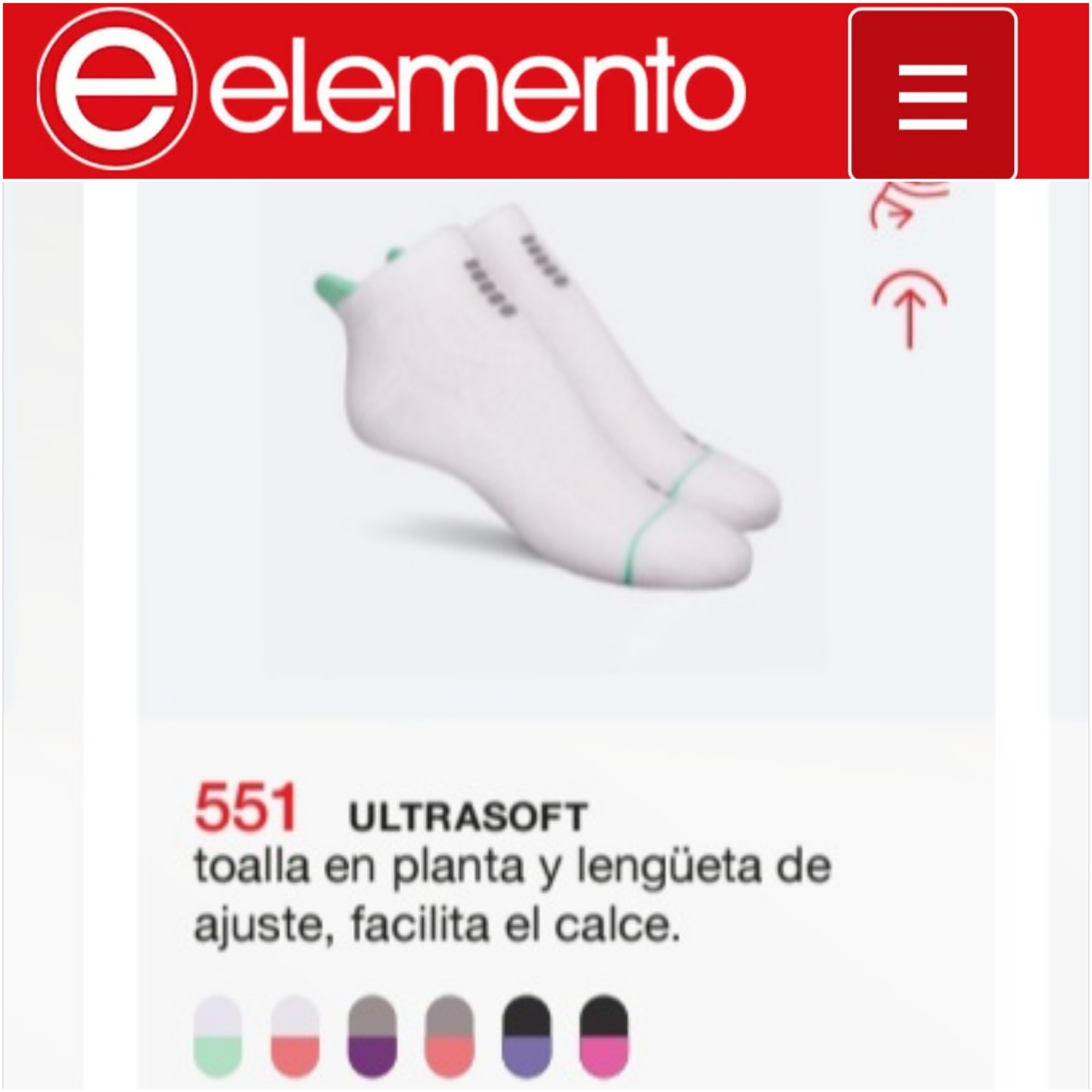 (art:551)elemento Soquete Deportivo Dama - Imagen 6