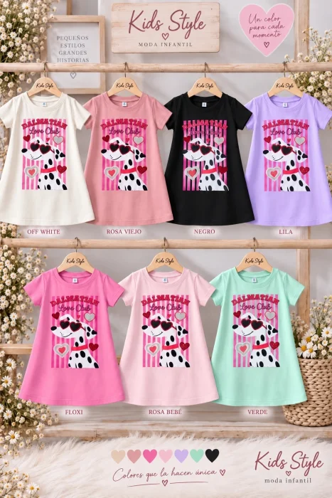 Vestidos de Nena Dalmatian
