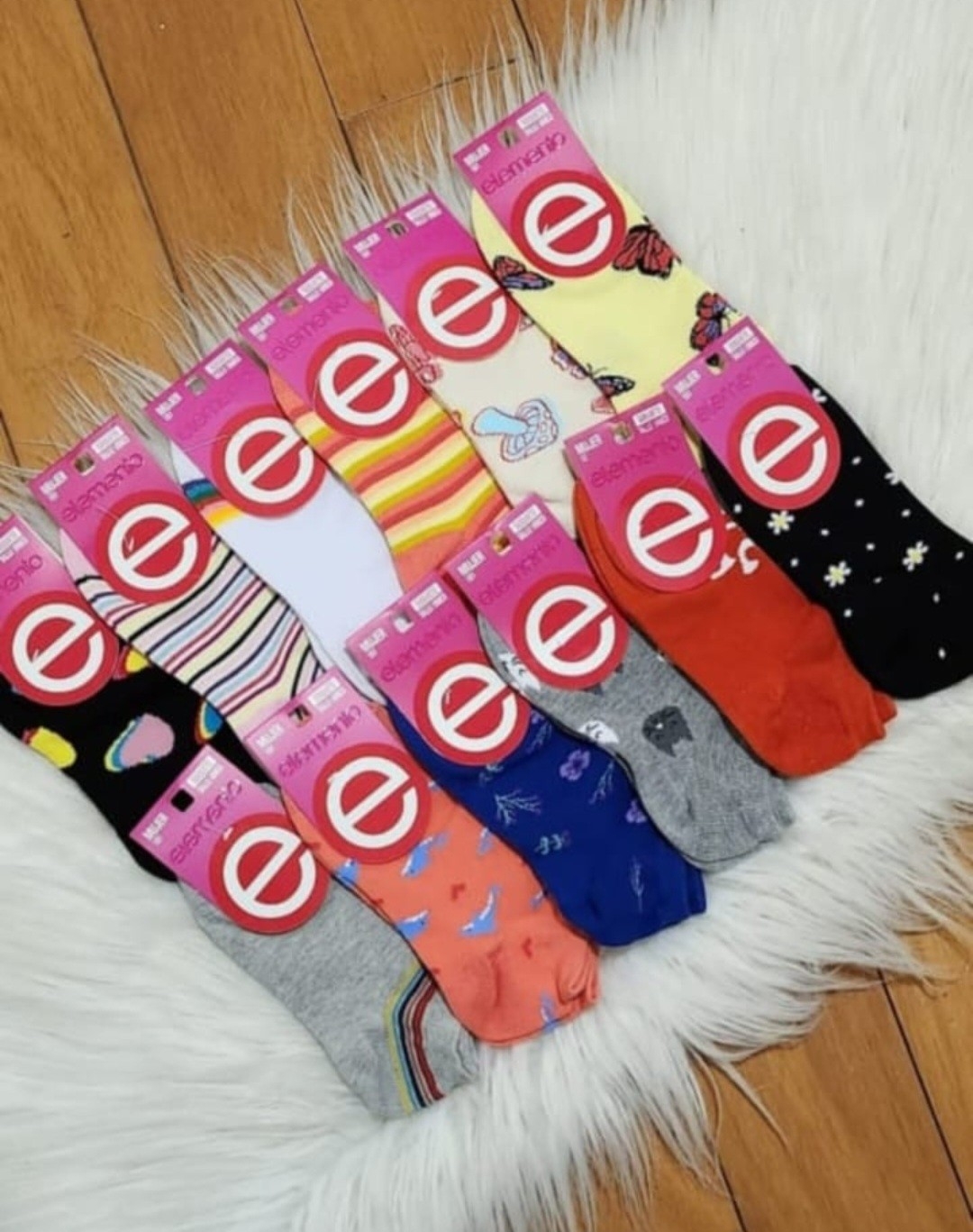 (art:101e)elemento Soquete Estampado Dama - Imagen 5