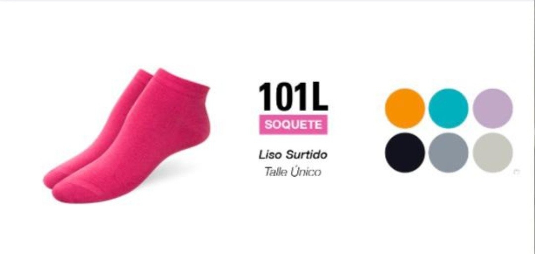 (art:101l)elemento Soquete Liso Surtido Dama - Imagen 4