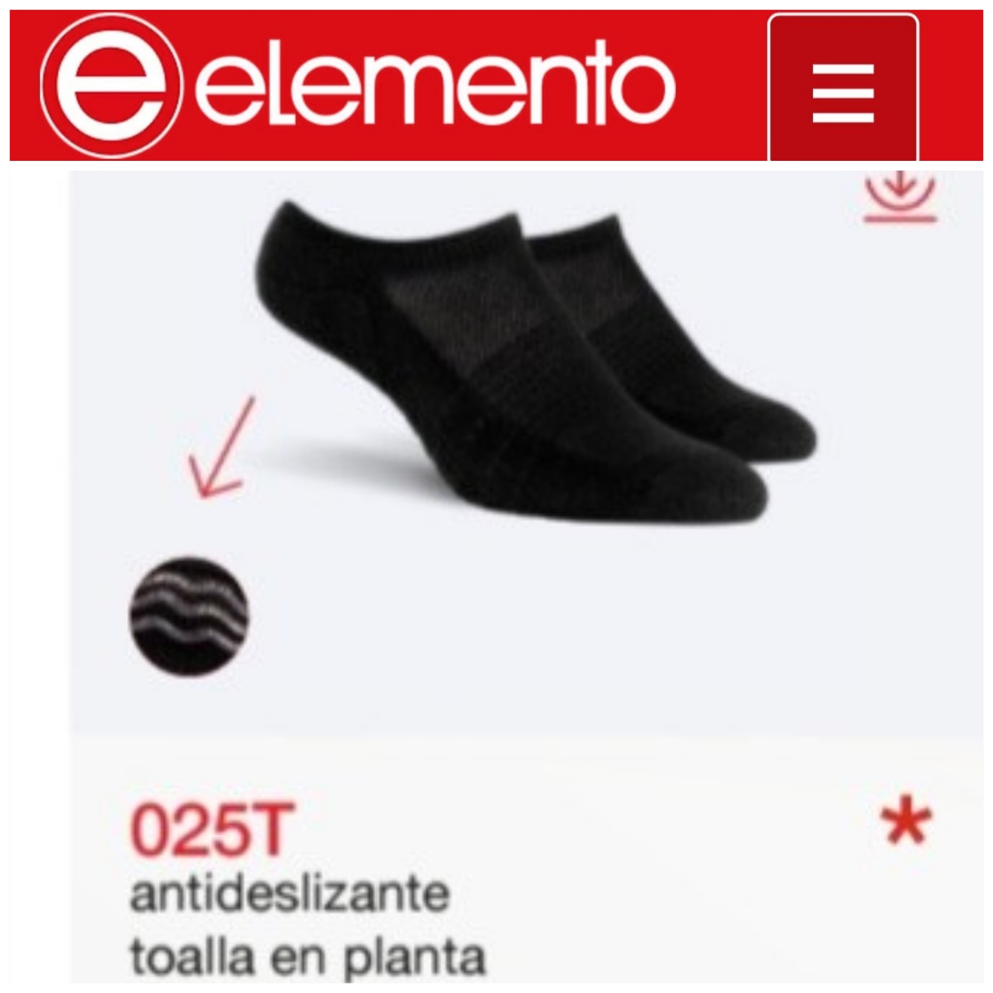 (art:025t)elemento Invisible Antideslizante Lisas Dama - Imagen 4