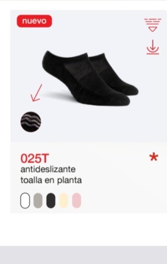 (art:025t)elemento Invisible Antideslizante Lisas Dama - Imagen 5