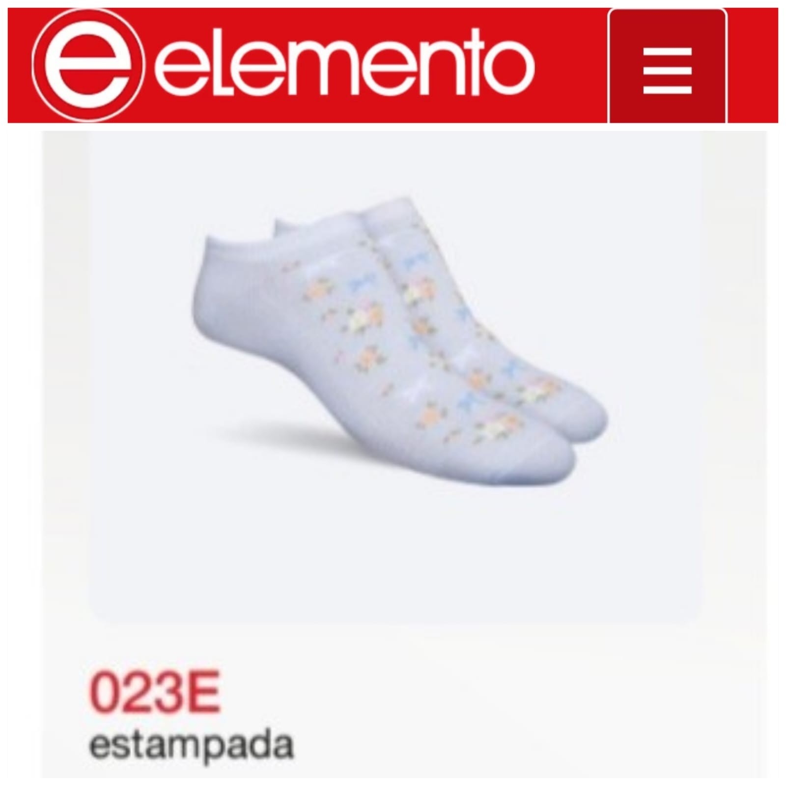 (art: 023e)elemento Invisible Estampada Dama - Imagen 5