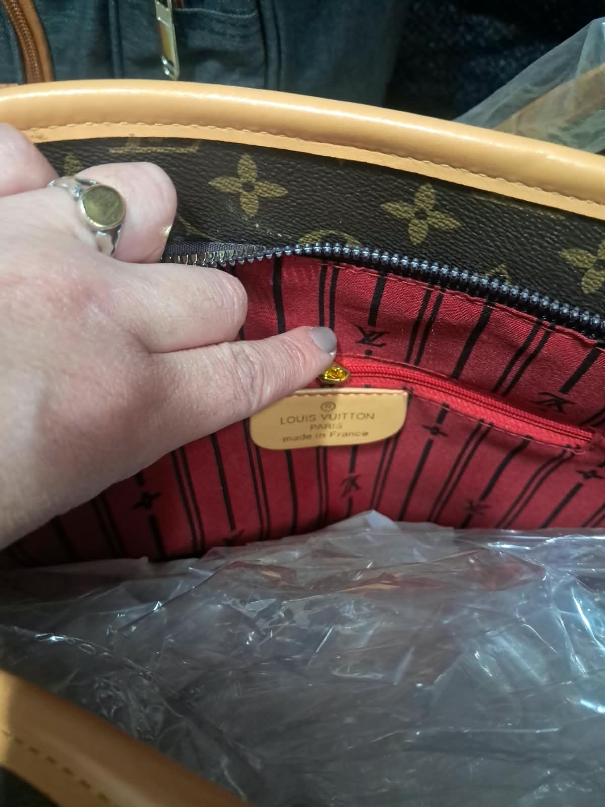 Cartera Bolso Lv - Imagen 2