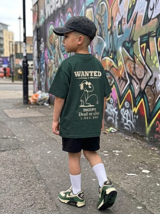 Remeras Oversize Niño