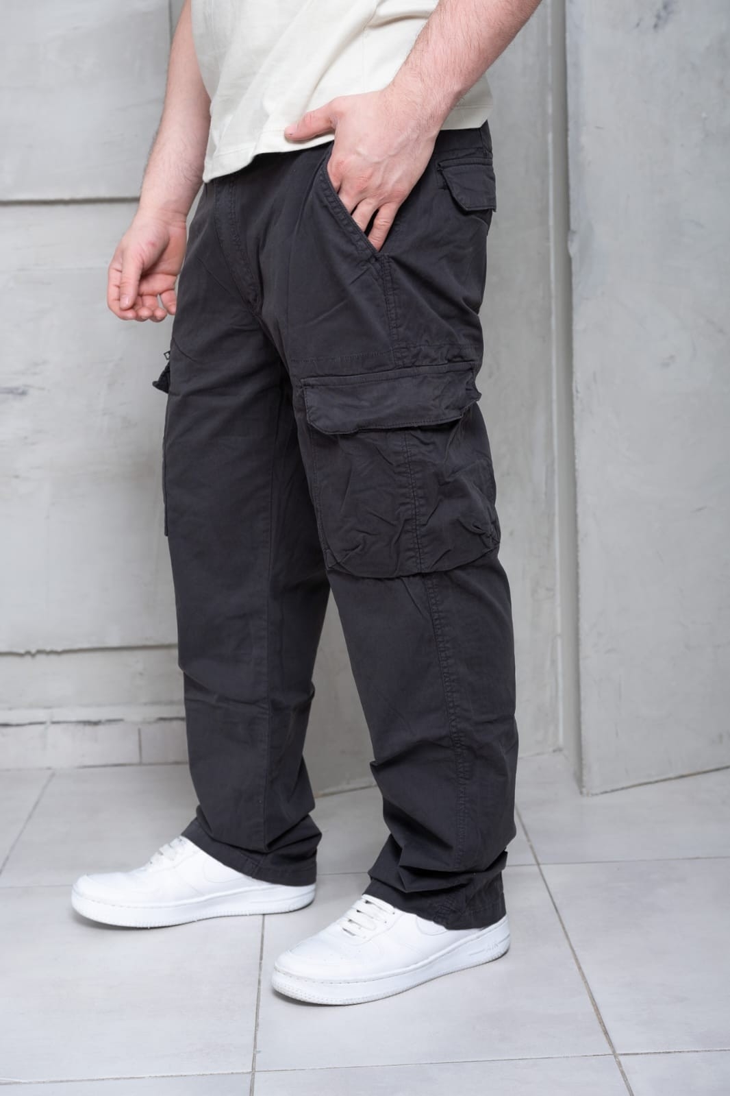 Pantalon Cargo Gabardina - Imagen 2