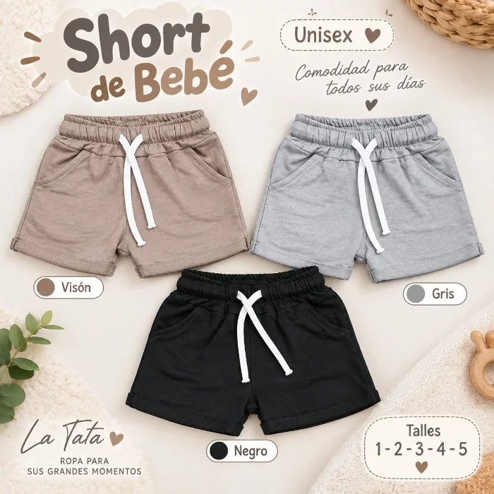 Short Verano Liso