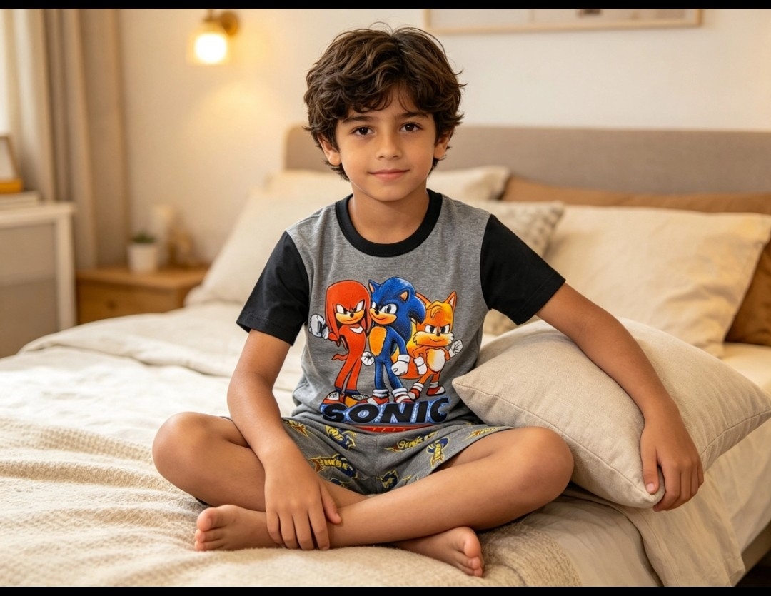 Pijama Sonic 2 al 12 - Imagen 2