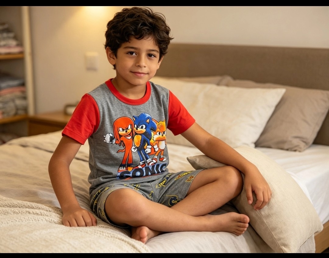Pijama Sonic 2 al 12 - Imagen 6