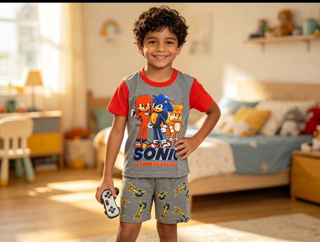 Pijama Sonic 2 al 12 - Imagen 8
