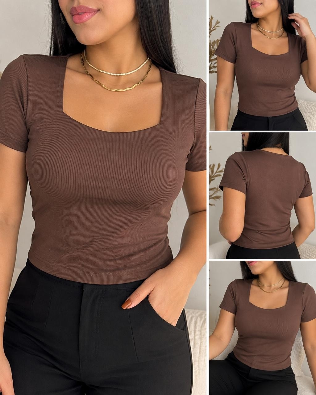 Remera Morley Espejo Doble Tela - Imagen 2