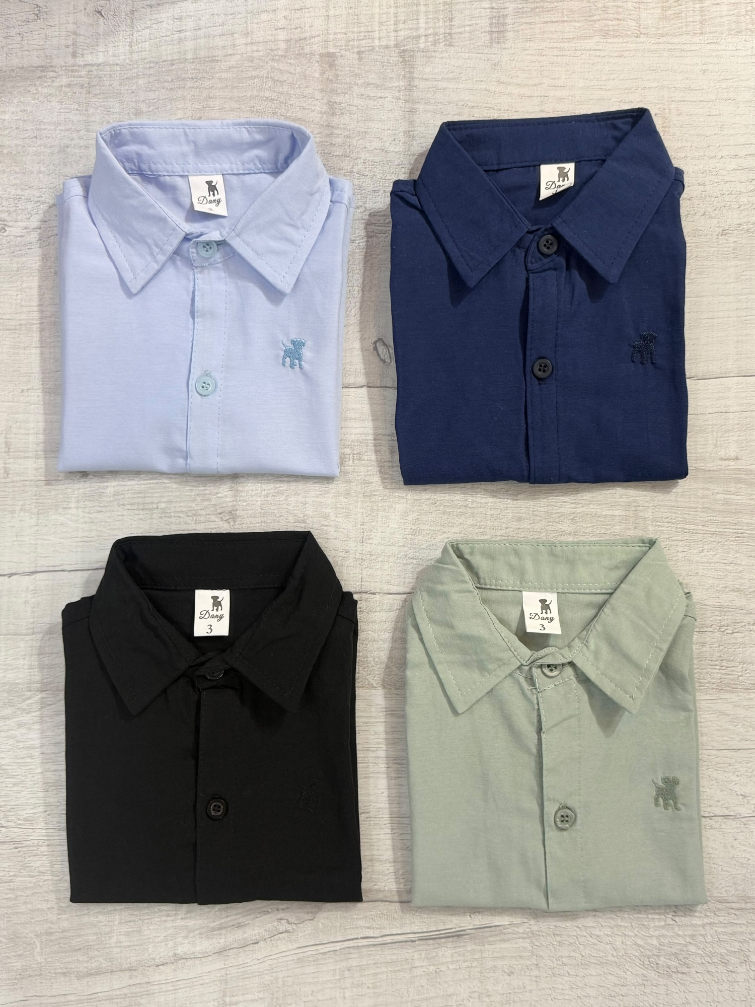 Camisa Clásica Lisa - Bebé - Imagen 3