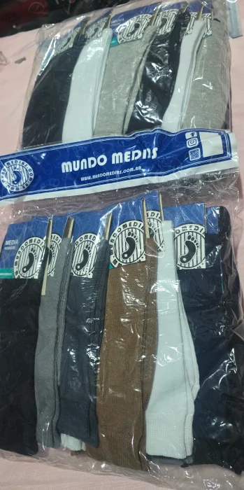 Mundo Medias Hombre Lisos y Estampados