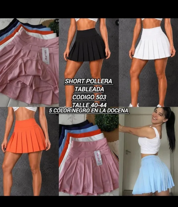 Shorts Polleras Art 503