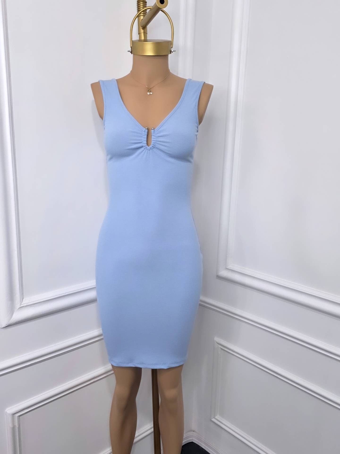 Vestido Dae Micro Morley Algodón ( Kairo - Imagen 3