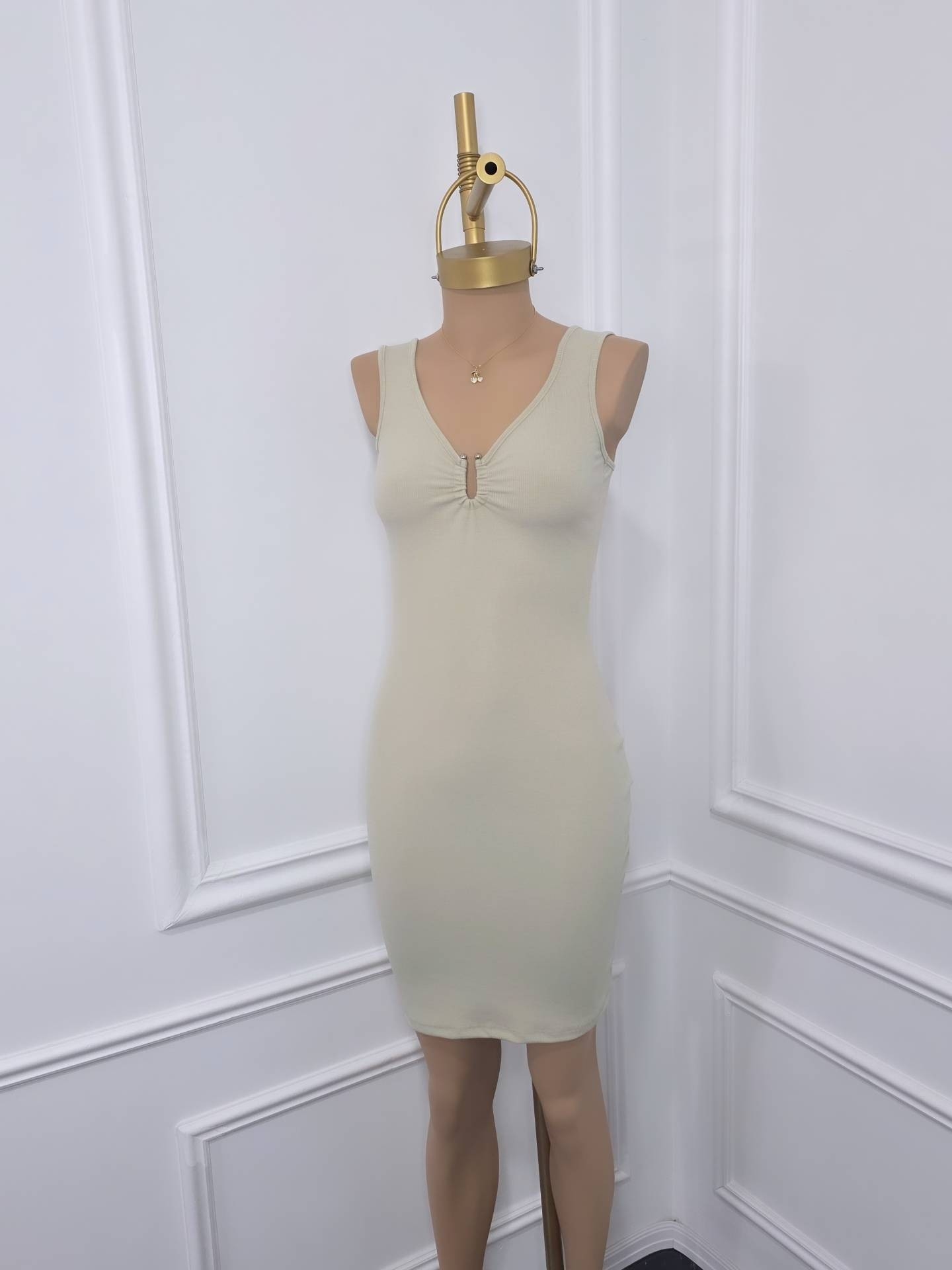 Vestido de Micro Morley Algodón  ( Kairo - Imagen 4