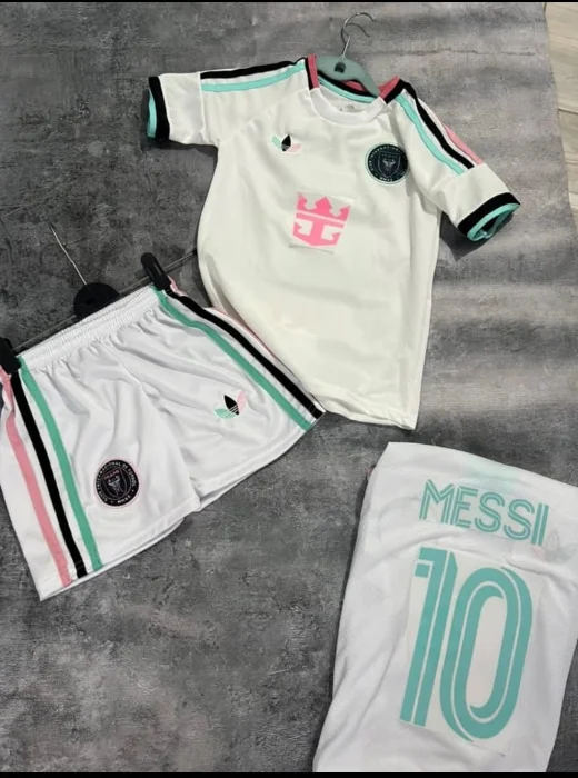 Conjunto Miami Messi Nene Bordado