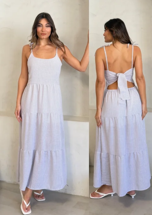 Vestido de Polina Rayado ( Niva