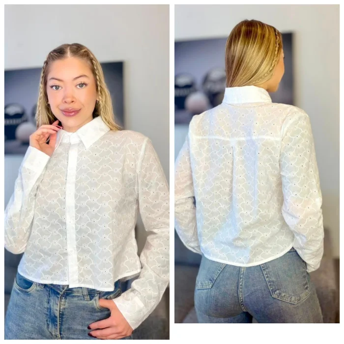 Camisa Brodery Plano