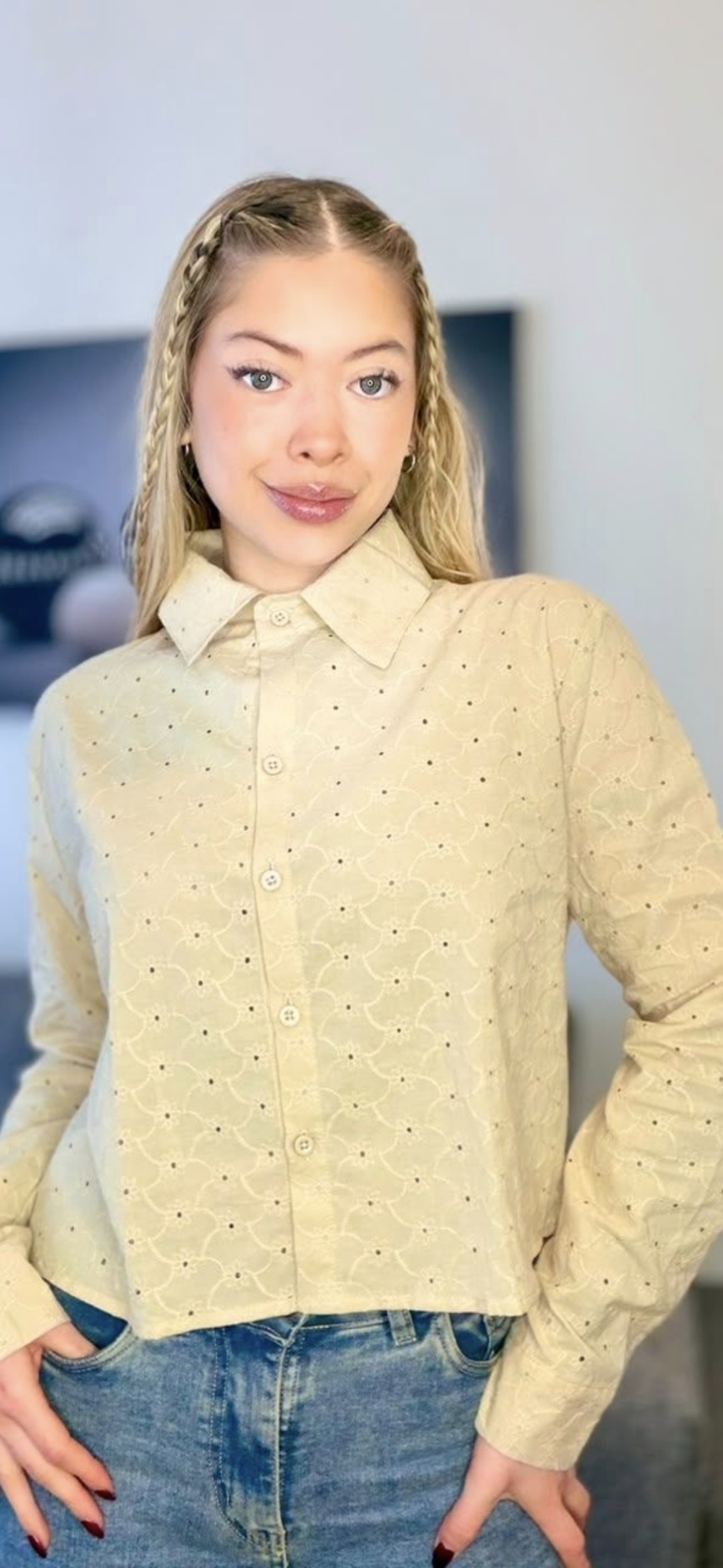 Camisa Brodery Plano - Imagen 3