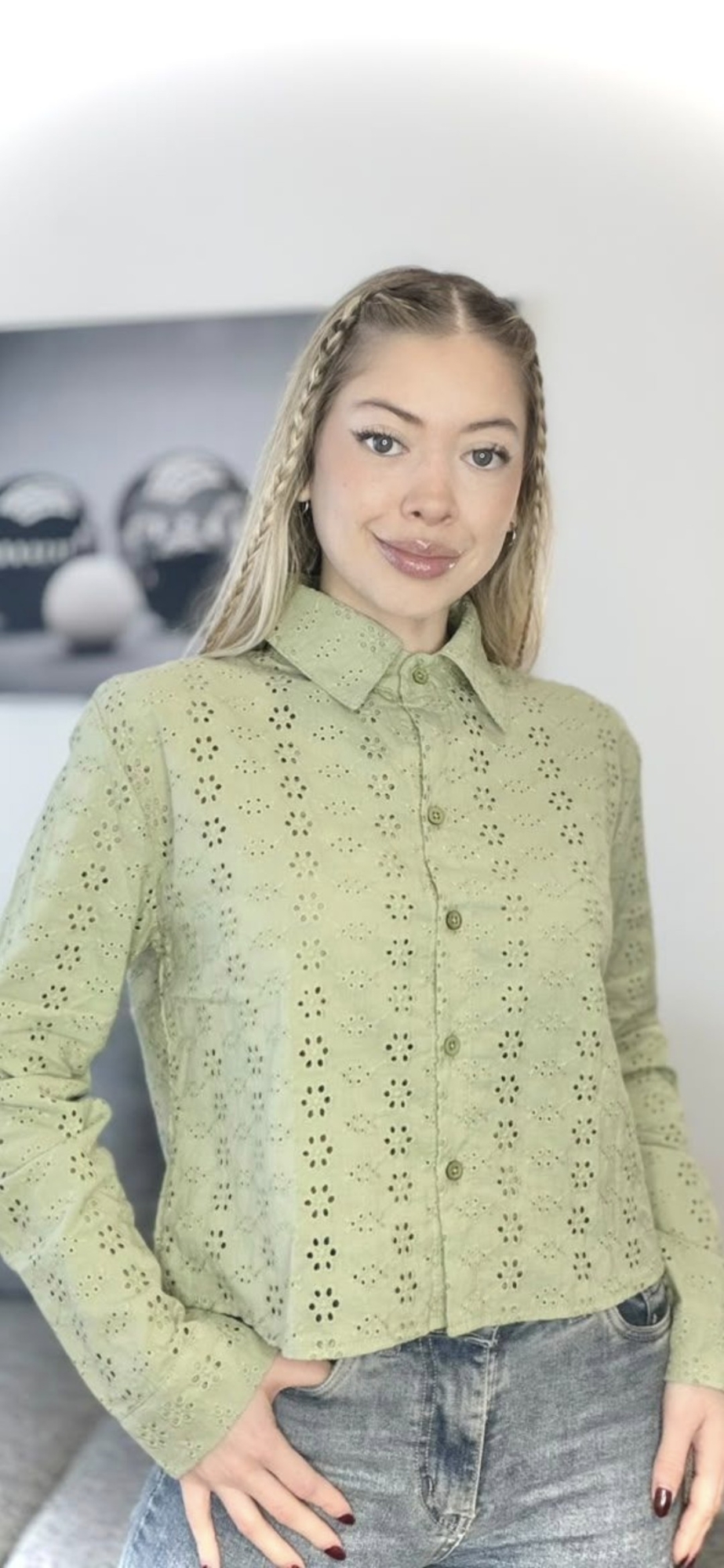 Camisa Brodery Plano - Imagen 4
