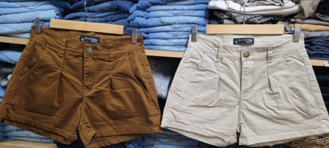 Short Sastrero de Gabardina Premiun Importada X Curva $13,000 X Mayor $14,000 - Imagen 1