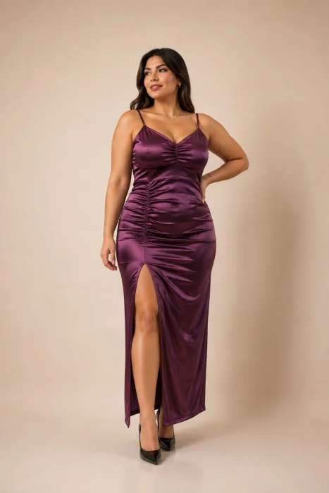 Vestido Gema Saten