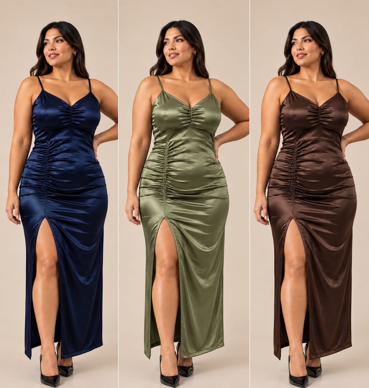 Vestido Gema Saten - Imagen 2