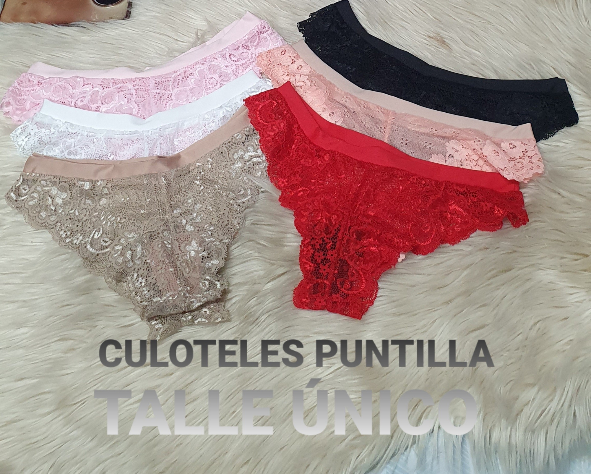 Culoteles Puntilla  Talle Único - Imagen 2