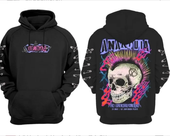Buzo Airbag Anarquia Algodón Peinado Unisex