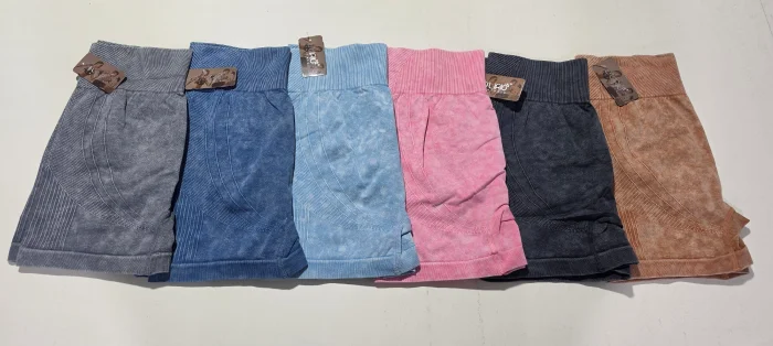 Short con Frunce Prelavado