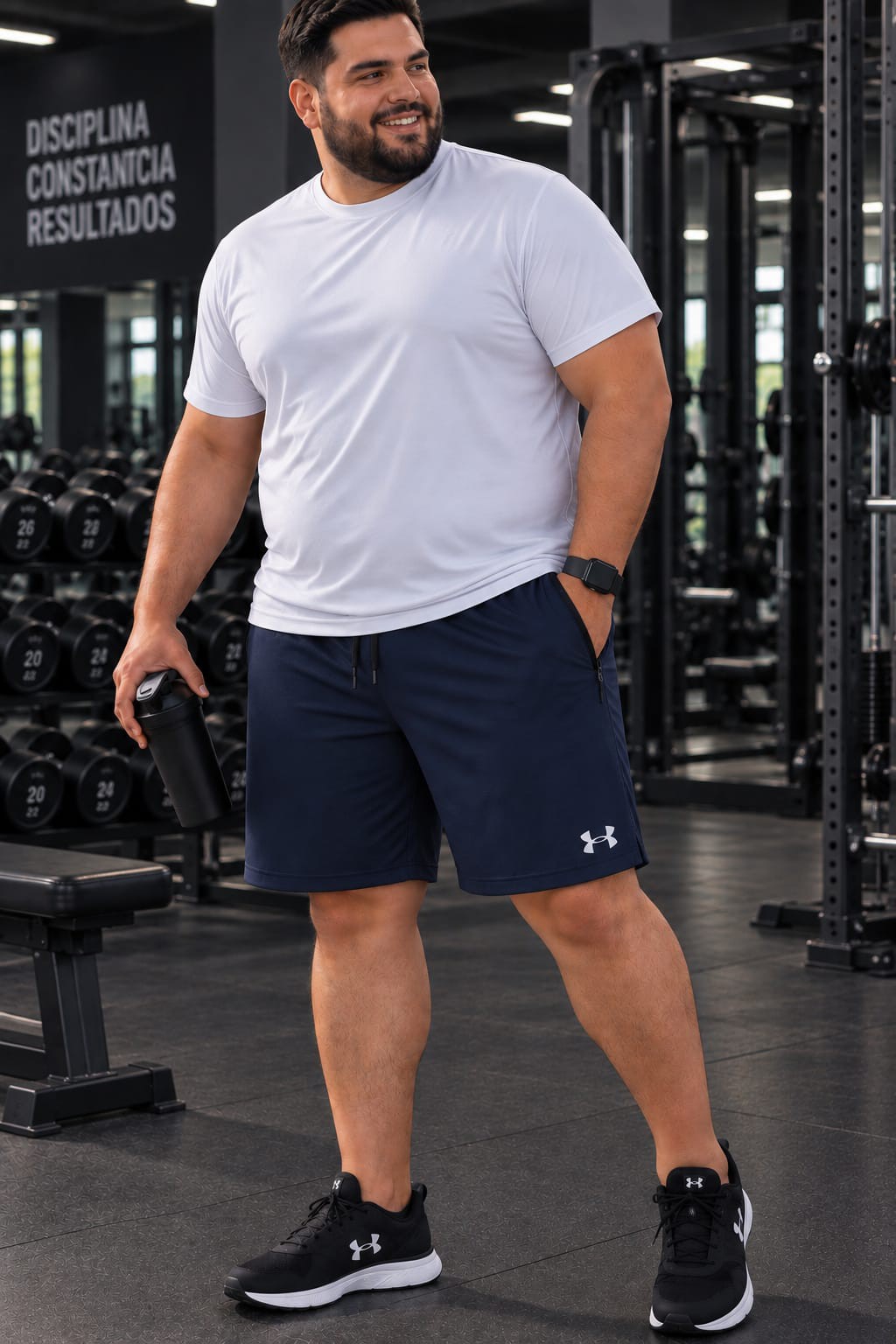 Shorts Deportivos de Lycra Talles Especiales - Imagen 5