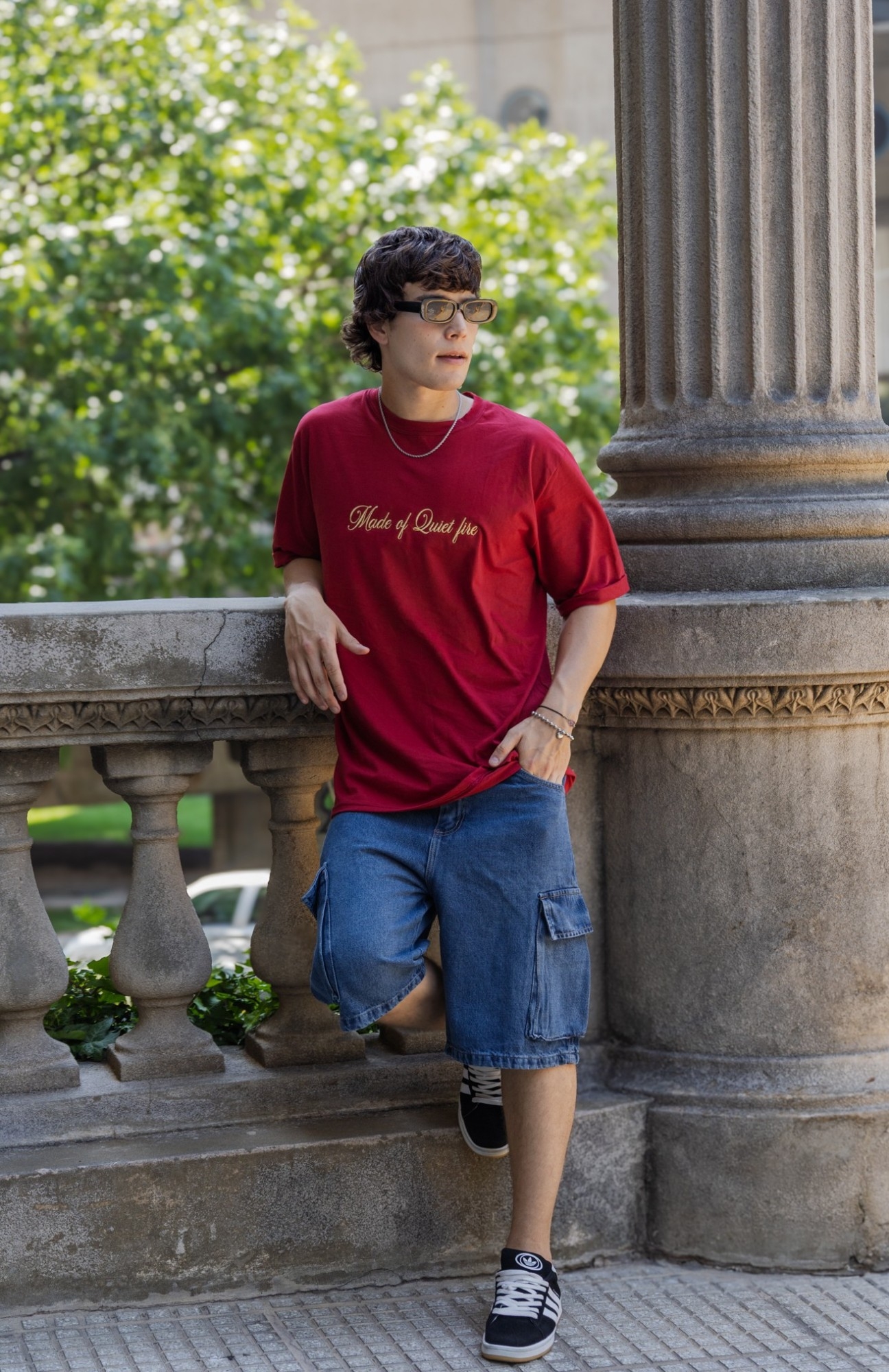 Bermuda Baggy Cargo de Jeans X Curva $17,000 X Mayor $18,000 X Menor $21,000 - Imagen 2
