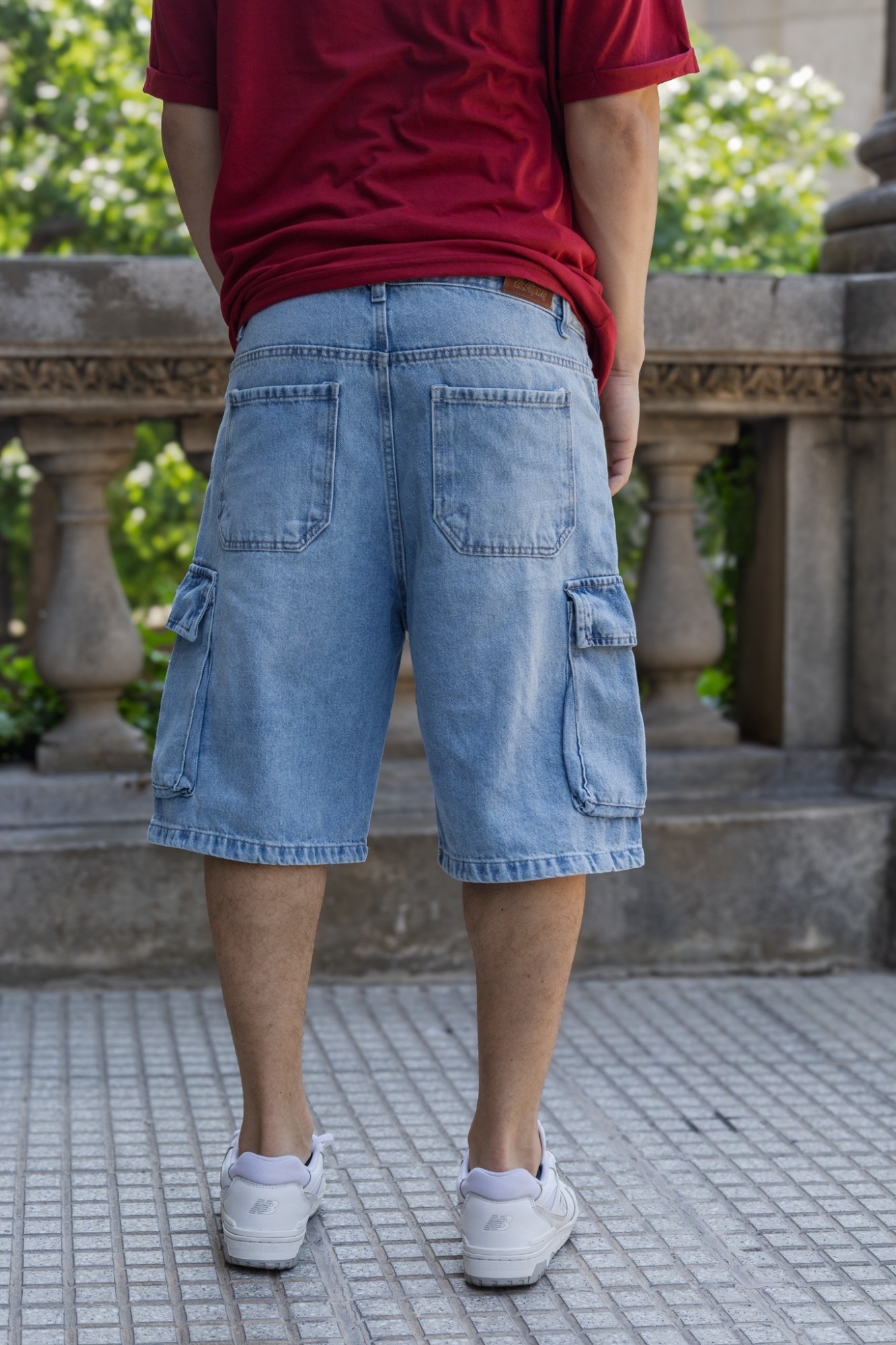Bermuda Baggy Cargo de Jeans X Curva $17,000 X Mayor $18,000 X Menor $21,000 - Imagen 4