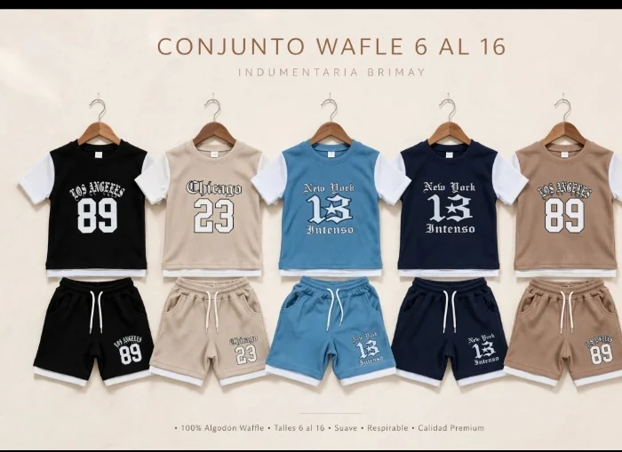 Conjuntos de Wafle