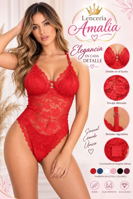 Body con Dije Corazon