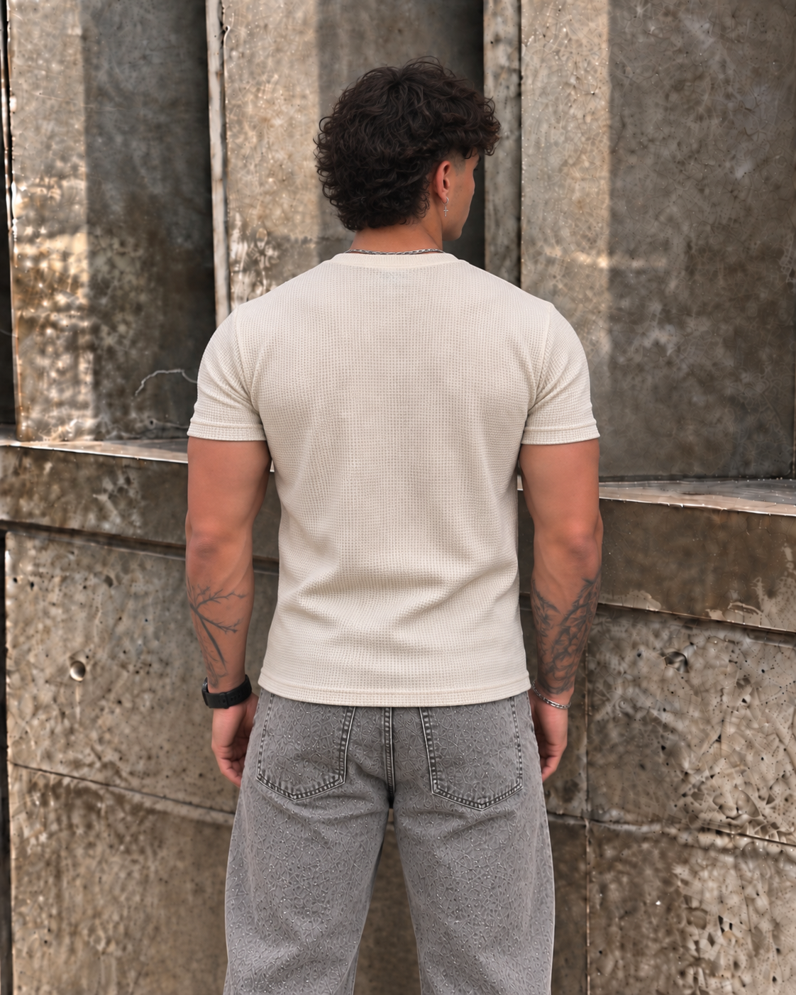 Remera Slim Fit de Waffle - 193FEE39-7FDA-469A-B355-6EE72D2BDC7E.png