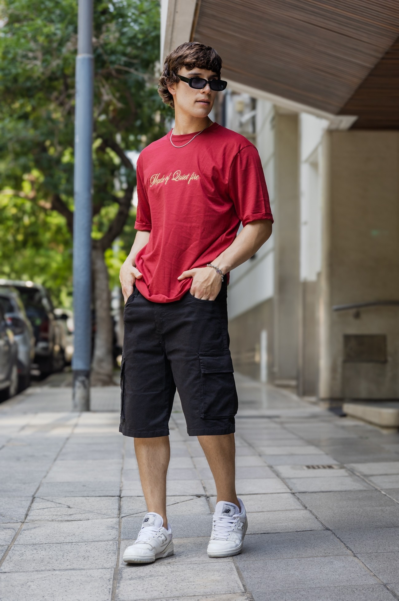 Bermudas Baggy Cargo Especiales de Gabardina Premiun Elastizada X Curva 21,000 - Imagen 5