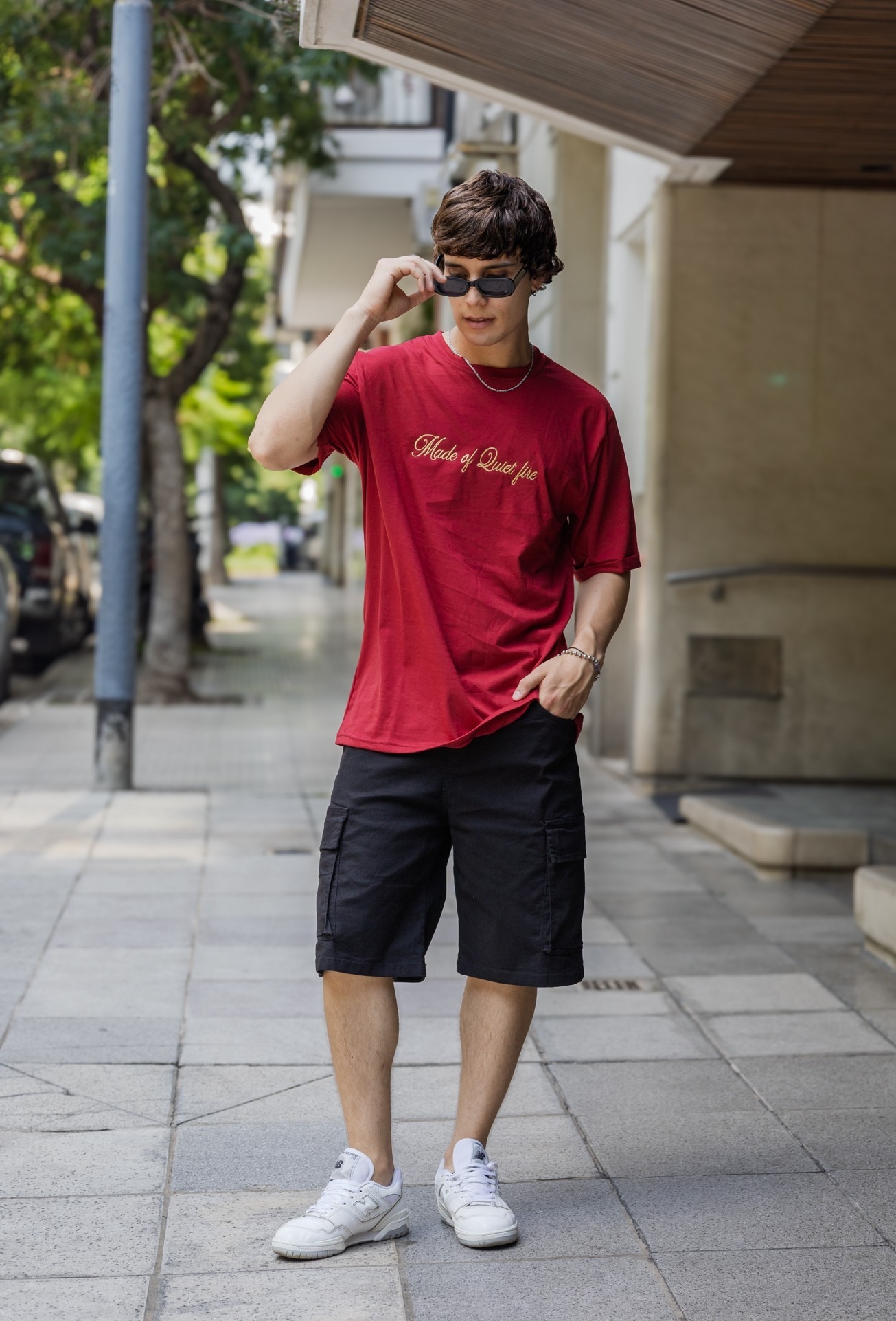 Bermudas Baggy Cargo Especiales de Gabardina Premiun Elastizada X Curva 21,000 - Imagen 6