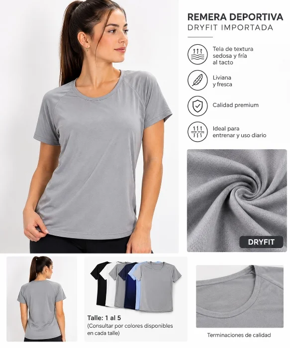 Reme. Importadas Dryfit Deportivas