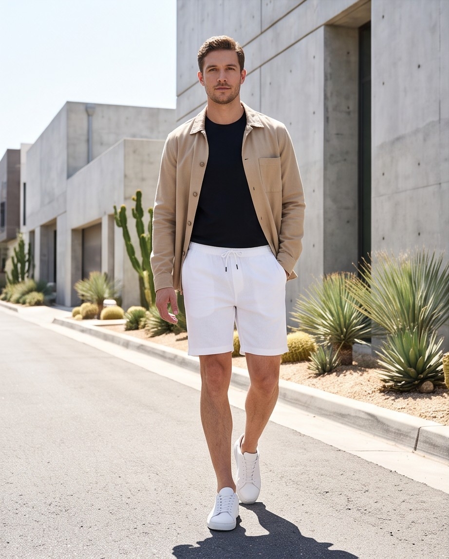 Bermuda Jogger Lino - Imagen 2