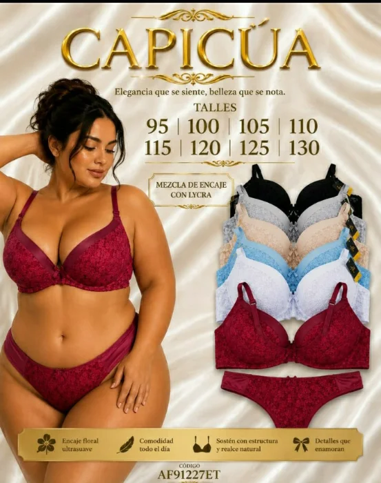 Conjunto Capicua  Talla Especial