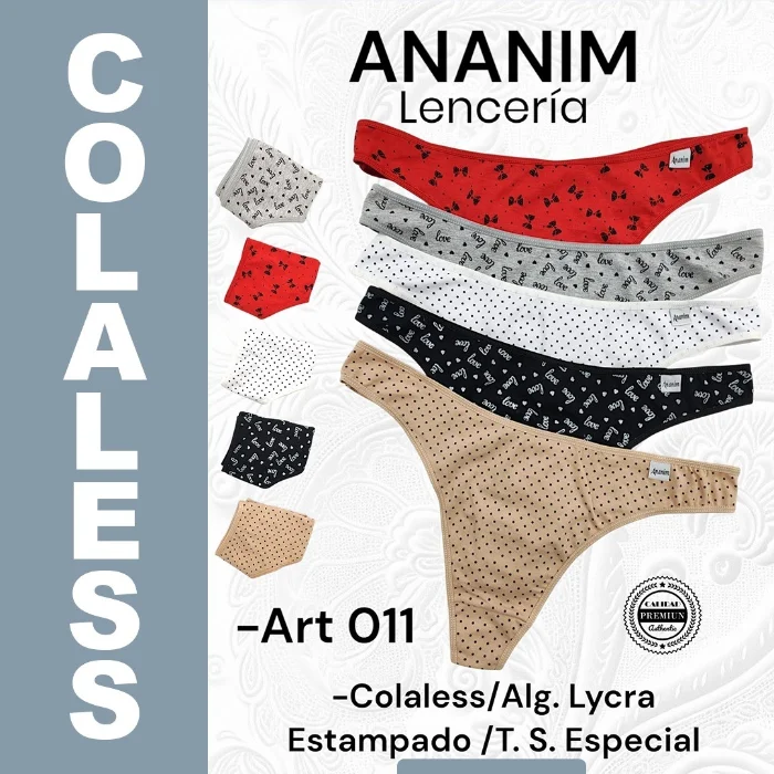 Colaless Algodón Estampado Súper Especial