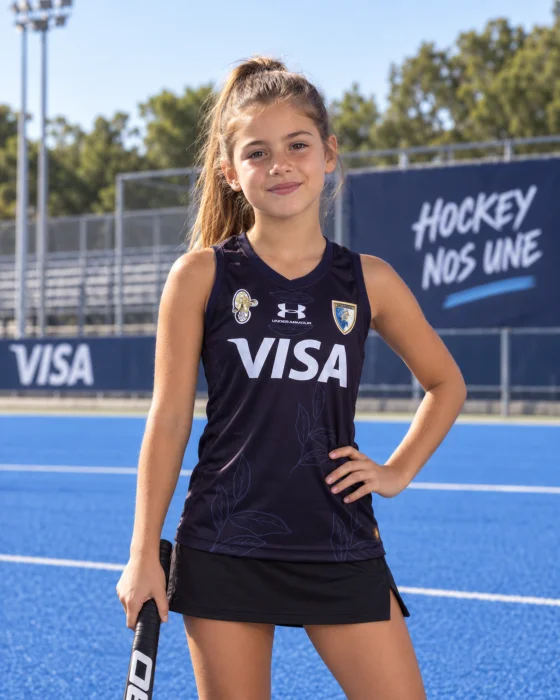  Musculosa de Hockey Nena    Modelos Titular y Suplente