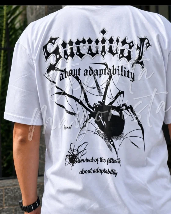 Remera con Stras  Algodon Peinado
