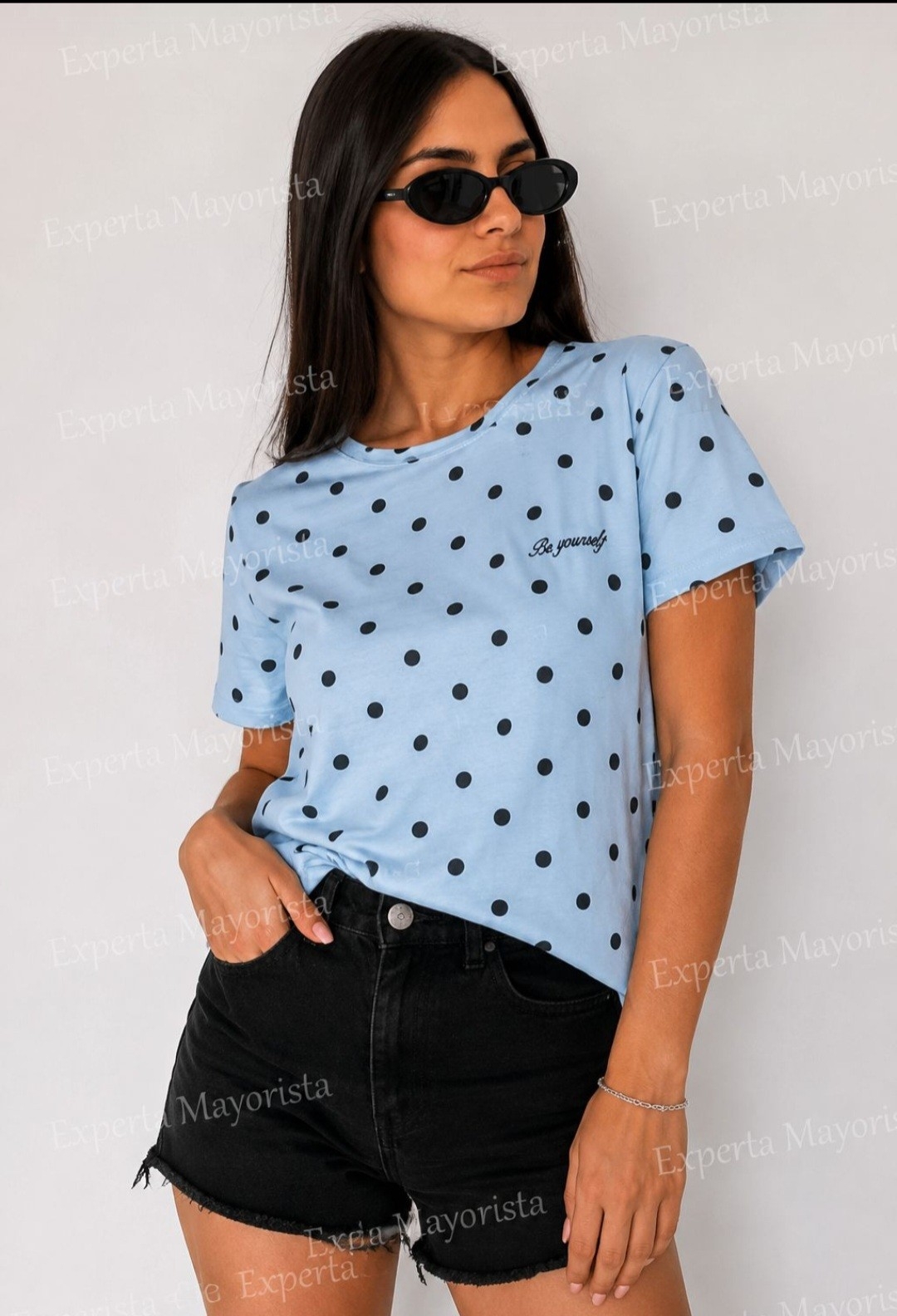 Remera Lunar con Bordado Algodon Peinado - Imagen 2