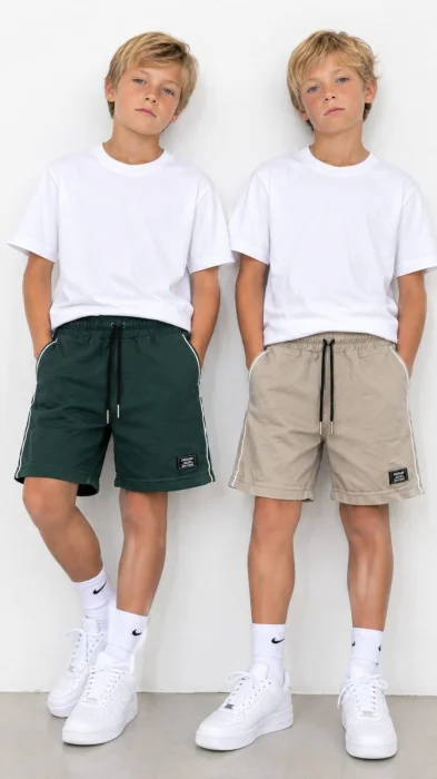 Short Rustico de Nene con Línea