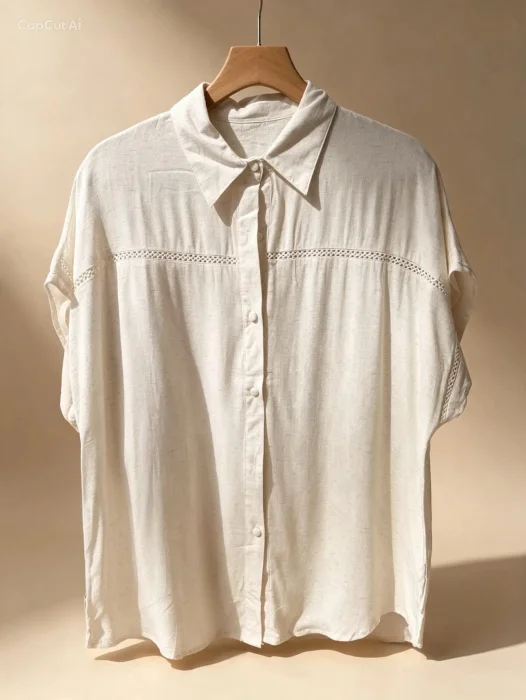 Camisa Manga Corta Talle Especial